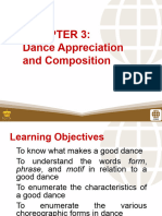 3 Dance Appreciation and Composition