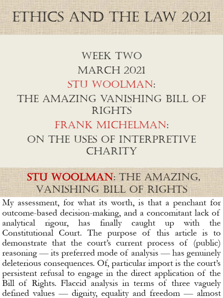 Bill of Rights Analysis and Critique | PDF | Common Law | United States ...