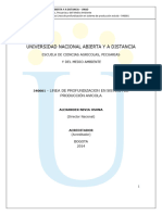 Linea de Profundizacion en Sistema de Producción Avicola