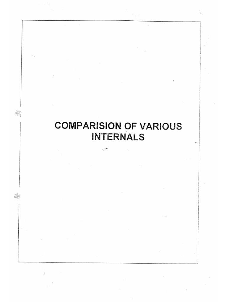 Internal Column Comparation | PDF