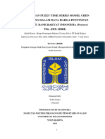 Penerapan Fuzzy Time Series Model Chen Dan Cheng Dalam Data Harga Penutupan Saham Pt. Bank Rakyat Indonesia (Persero) Tbk. (IDX: BBRI)