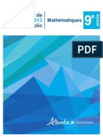 Edc Pat Math9 Questions 2013 French