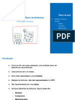 Aula 21-08-2023 - Tipos de Atributos