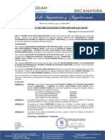 Resolución de Decanatura N°509-2023-Dfaia-Ujcm