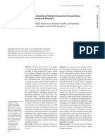 Training in Multi-Professional Primary Health Care Residency Programs: A Systematic Review of The Literature