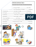 Conditional Sentences Type 1 Worksheet Templates Layouts - 125054