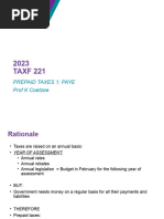 PAYE Tax Calculation Guide 2025 Uganda | PDF | Taxation | Payments