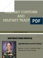 02military Customs and Traditions