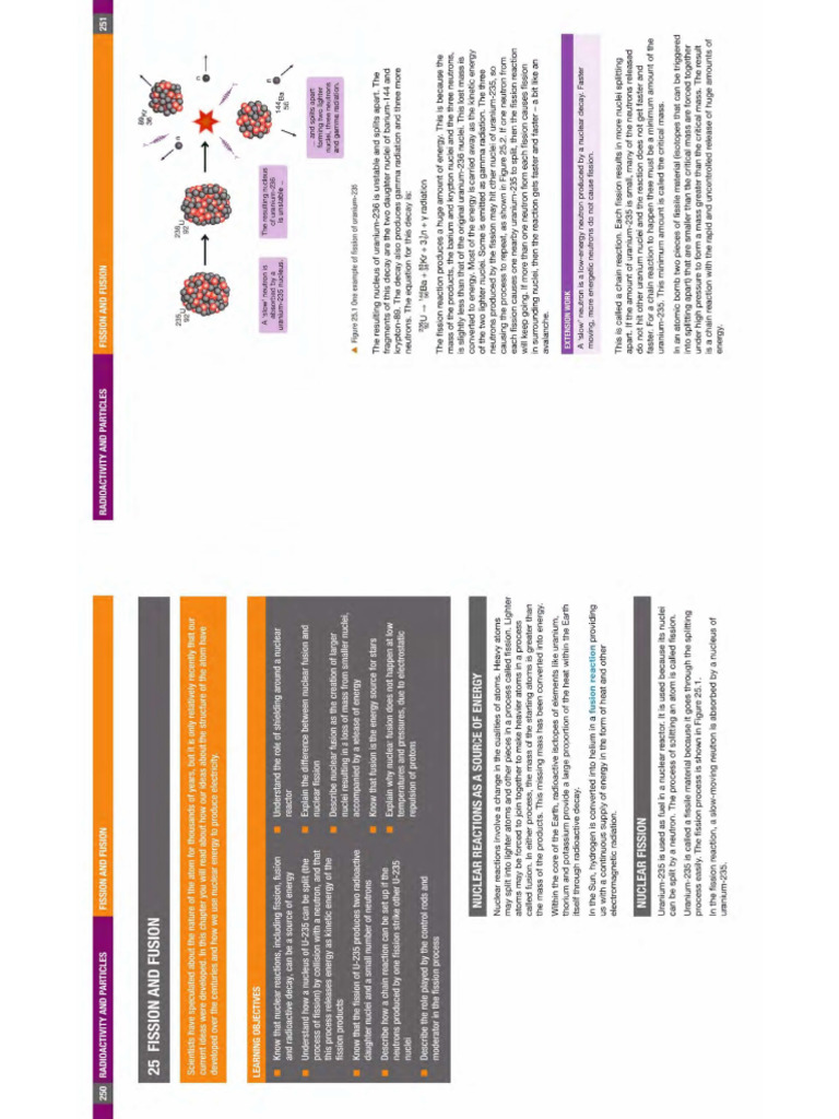 Fission and Fusion | PDF