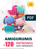 13 Colección Amigurumi 120 Patrones Animales