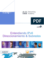 Entendiendo IPv6 BECA CCNA1