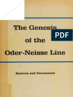 The Genesis of The Order-Neisse Line - Gotthold Rhode and Wolfgang Wagner - 1959 - Brentano-Verlag - Anna's Archive