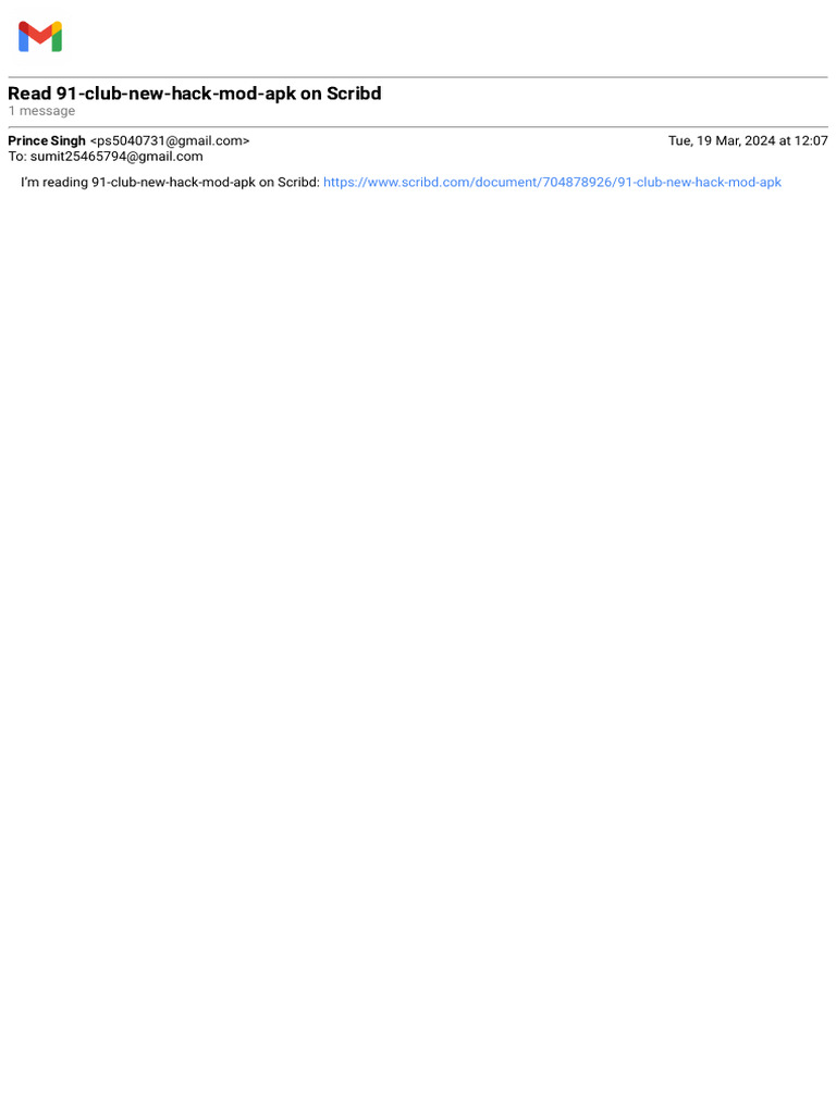 Read 91 Club New Hack Mod Apk On Scribd PDF