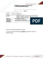 Prueba Diagnostico Lenguaje y Comunicacion 1 Basico. 137881 20210825 20210516 222438