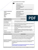 Acta de Entrega Analista Facturacion y Cartera FP