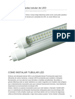 Como Ligar Lampadas Tubular de LED