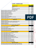 LISTA PRECIOS AGOSTO 2023 Asociacion para Talleres Mecanicos Independientes Argentinos - PDF Versión 1