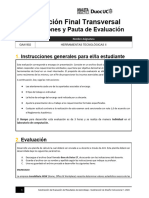 ET223 - GAA1902 - Instrucciones y Pauta