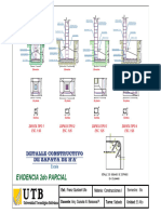 Evidencia 2do Parcial: Detalle Constructivo de Zapata de H°A°