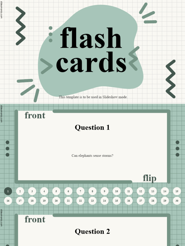 Simple Flashcards SlidesMania | PDF | Software