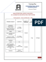 Training Plan - MEP