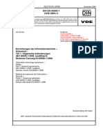Einrichtungen Der Informationstechnik - Sicherheit - Teil 1 - Allgemeine Anforderungen (IEC 60950-1 - 2005, Modifiziert) - Deutsche - Libgen - Li