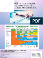 Імунізація дітей.Календар щеплень