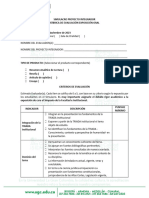 Rúbrica de Evaluación Proyecto Integrador 2023-2