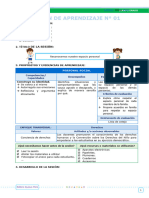 Sesiones de Aprendizaje - EDA X Semana 1 - Editora Quipus Perú