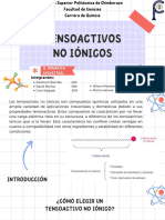 Tensoactivos No Ionicos Presentacion