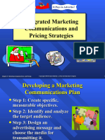 Integrated Marketing Communication and Pricing Strategies