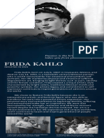 Fridah Kahlo's Hall of Fame Poster