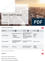 OpCo Audit Program