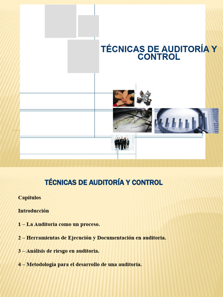 1 Clase Tecnicas De Auditoria Y Control Waldyr Introduccion