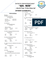 Division Algebraica