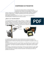 Como Comprobar Un Transitor Carlos Antonio Caceres Silva