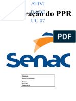 Elaboração Do PPR: Empresa: Ramo de Atividade: Aluno: Docente: Turma: N23