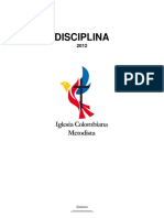 Estatutos Iglesia Colombiana Metodista (Libro de Disciplina)