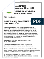 Solicitud de Pase Personal Laboral