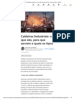 Caldeiras Industriais - o Que São, para Que Servem e Quais Os Tipos