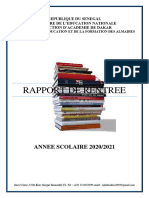 Rapport Général - IEF - ALMADIES - 2020-2021