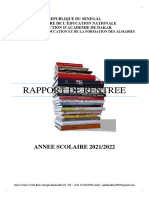 Rapport Général - IEF - ALMADIES - 2021 - 22
