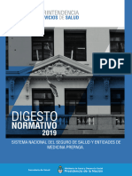DigestoNormativo2019S UPERINTENDENCIA E SERV DE SALUD