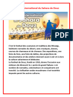 Festival International Du Sahara de Douz