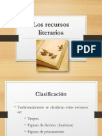 Recursos Literarios o Figuras Literarias