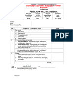 Formulir 01 AKD 06 Penilaian PKL Mahasiswa