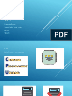 CPU Presentado Por Juan Carlos