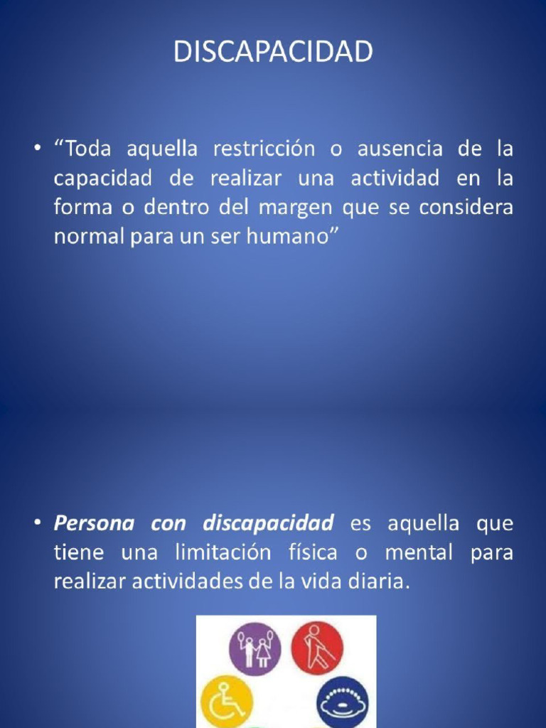 Tipos de Discapacidad y Su Prevenci U00d3n PDF | PDF
