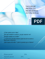 TAller de Proyecto Profesional Ocupacional