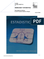 Resumen Estadistica Descriptiva (Unidad I) I-2024